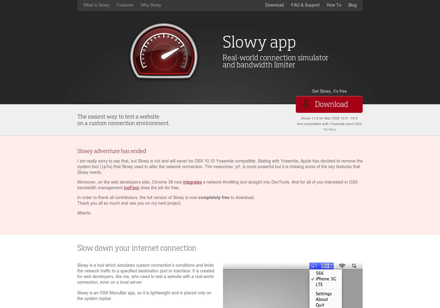 Slowy app