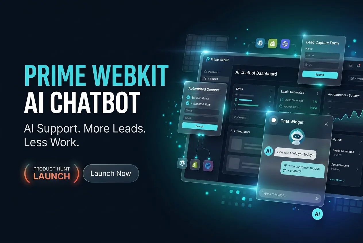 Prime Webkit AI Chatbot gallery image