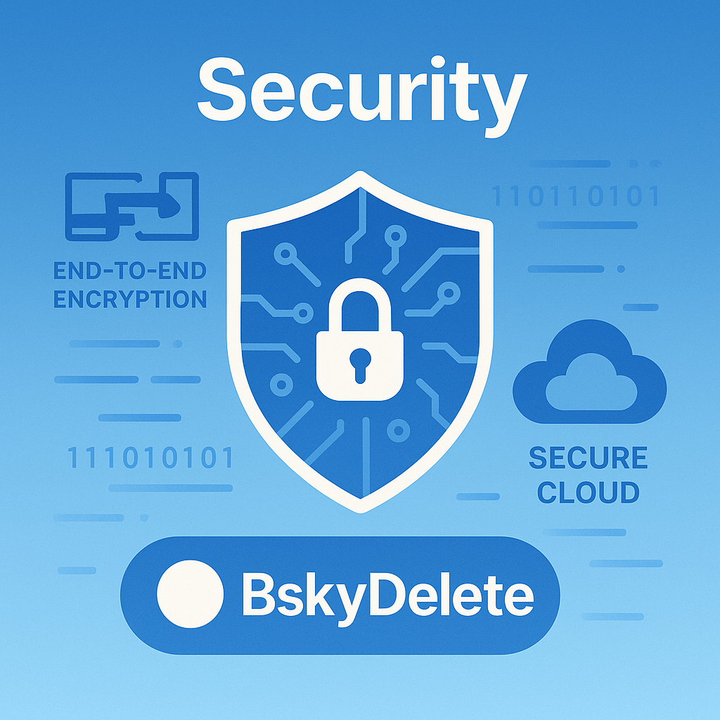 BskyDelete - Mass delete bluesky posts, likes & reposts media 4