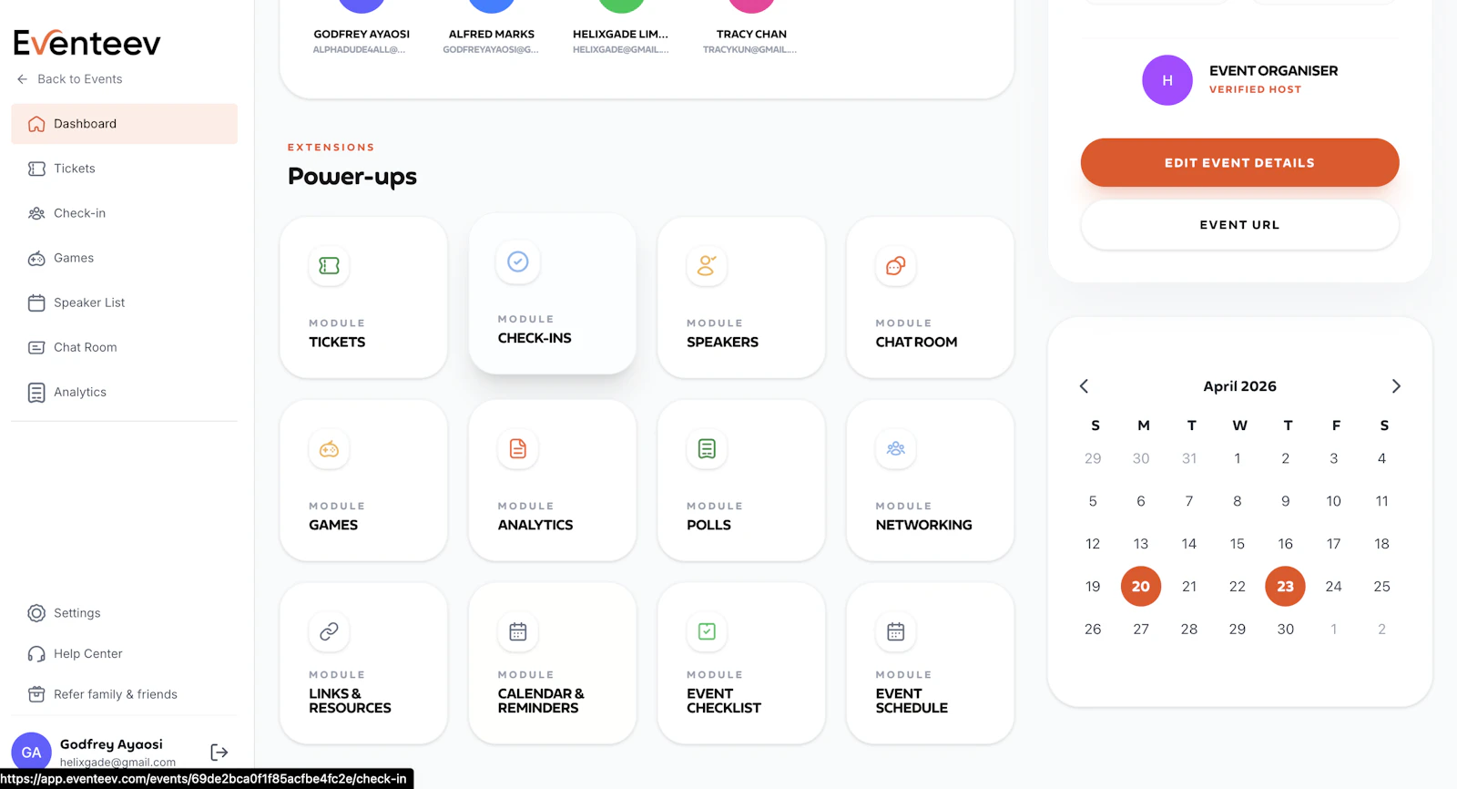 Eventeev screenshot 7