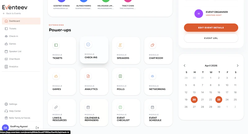 Eventeev screenshot 7