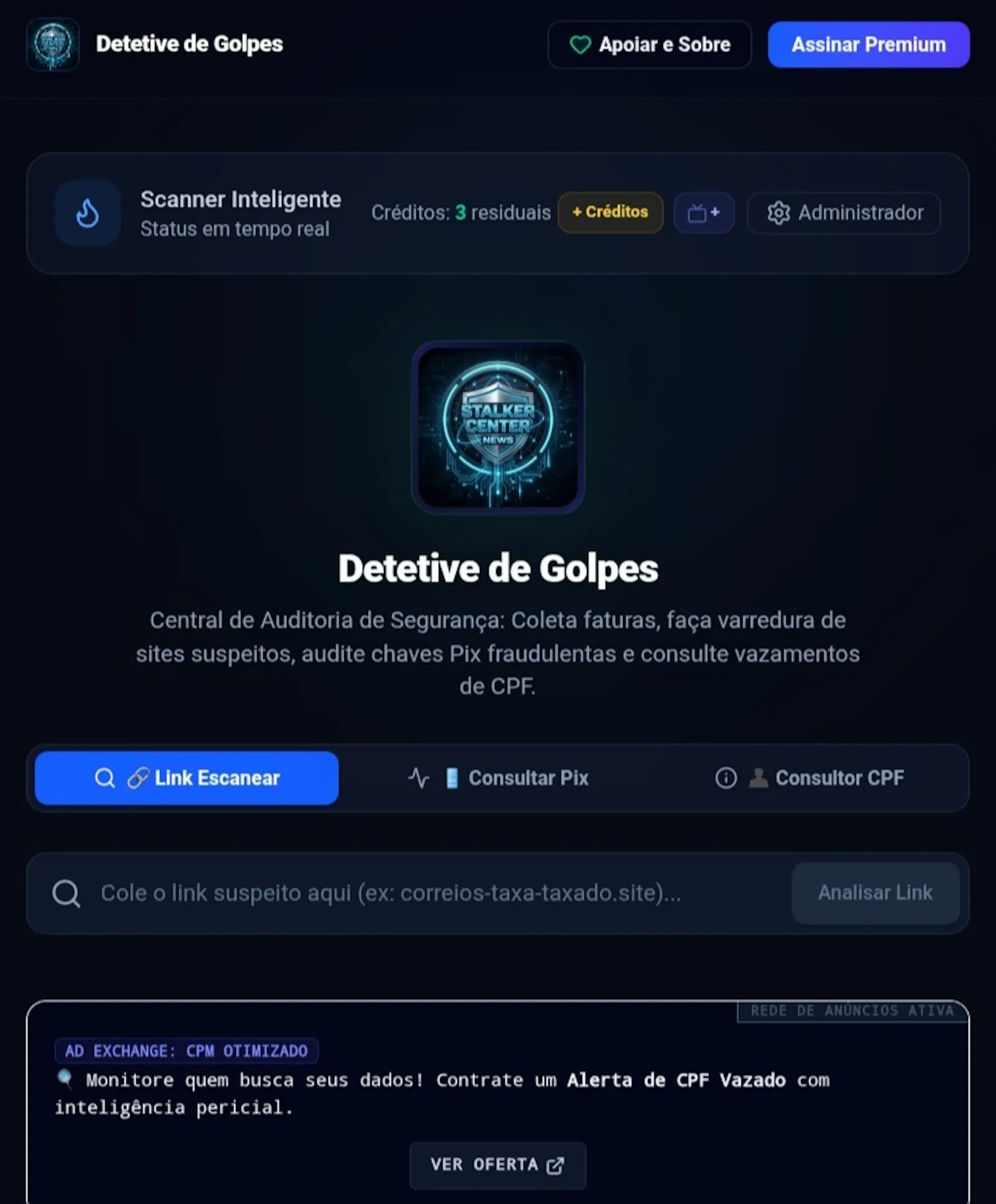 Detetive de Golpes screenshot 2