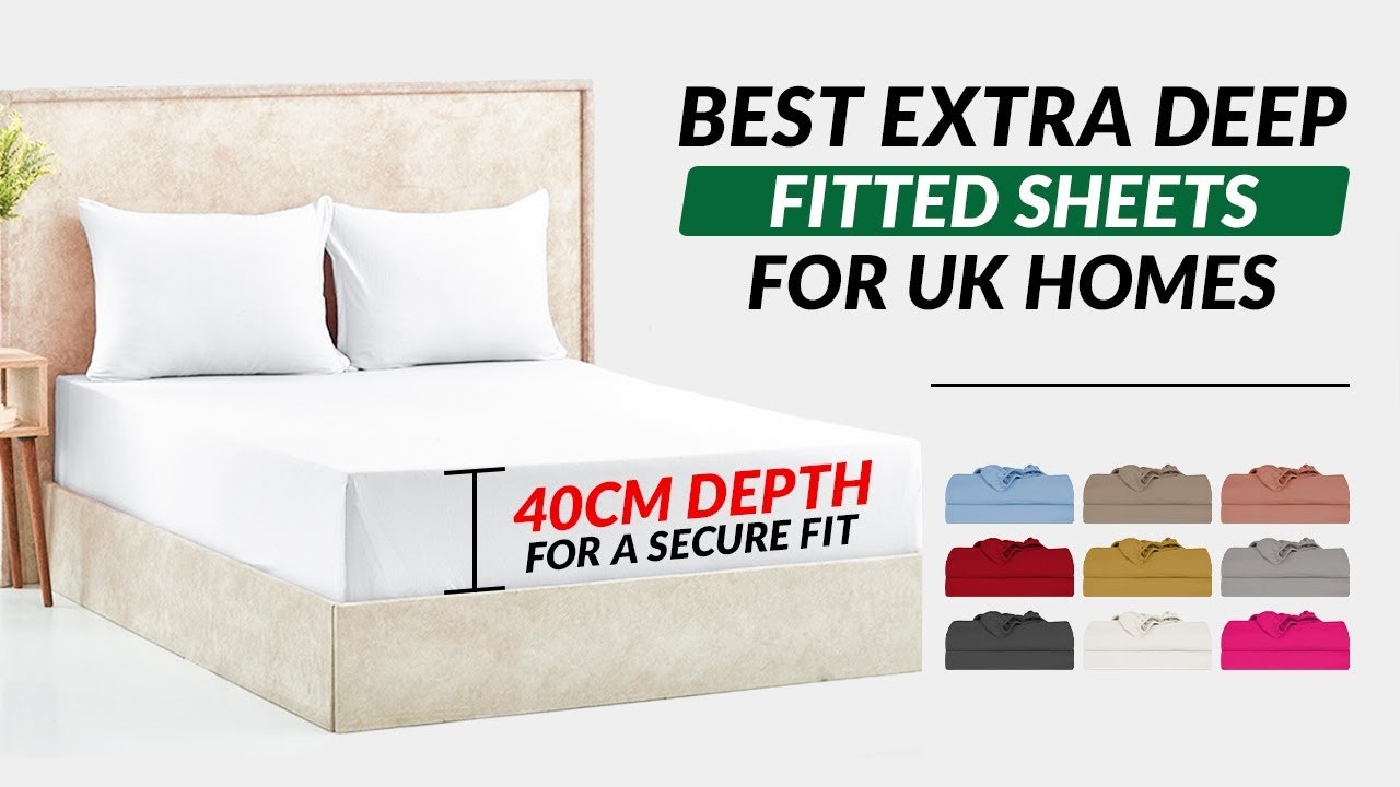 Deep Fitted Sheets 25cm, 30cm & 40cm gallery image
