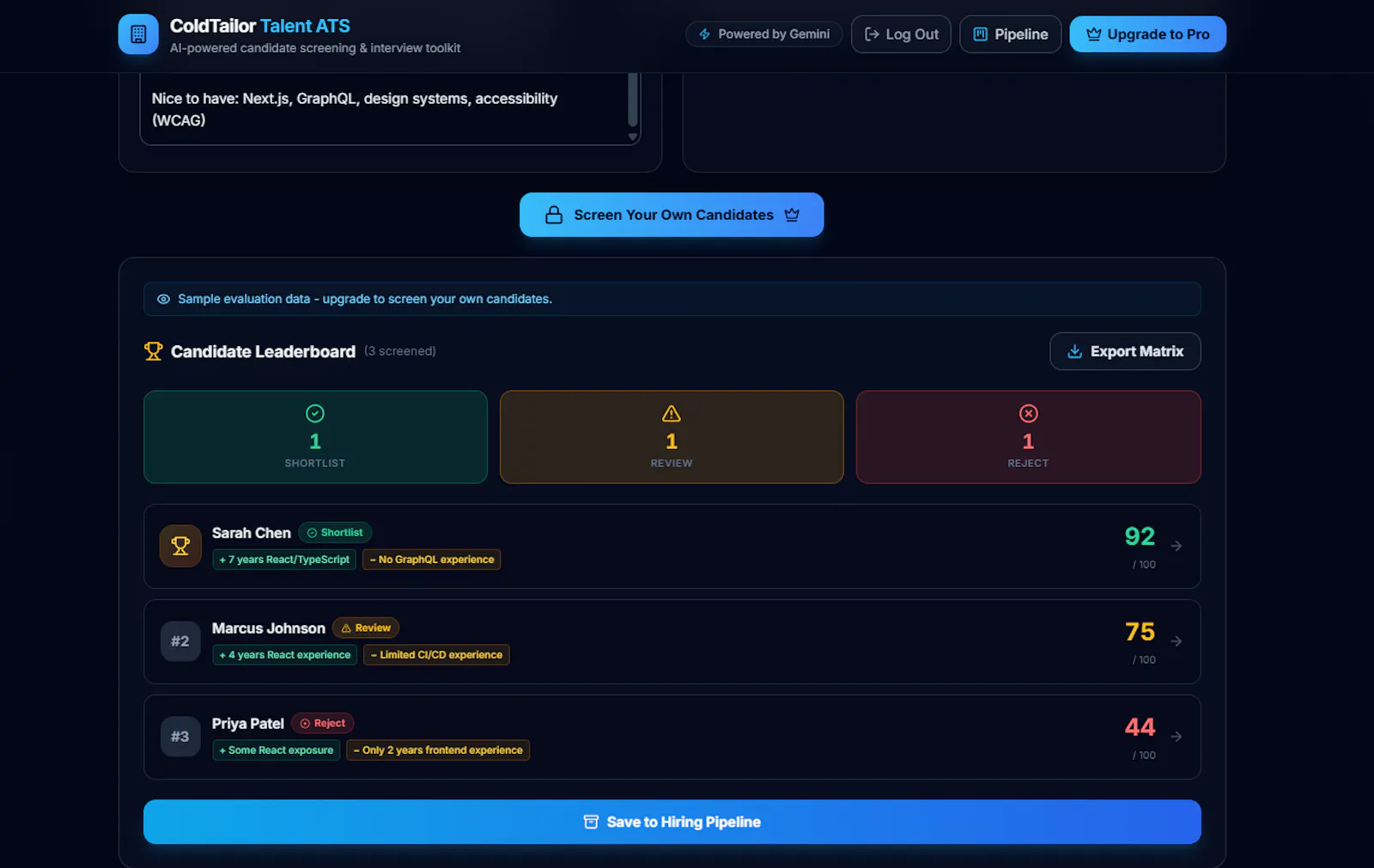 ColdTailor AI screenshot 3