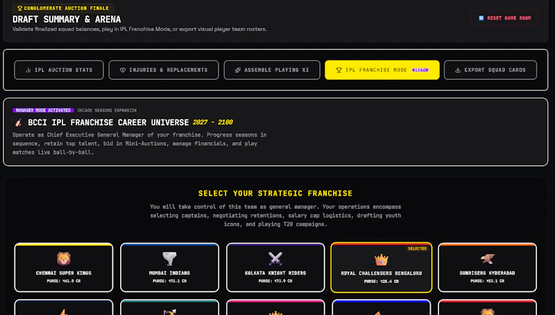 Auction Premier League (APL) screenshot 7