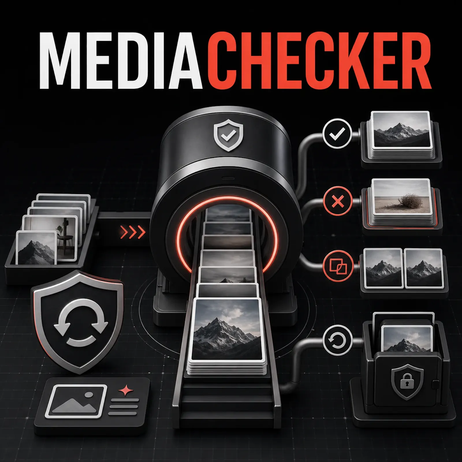 Mediachecker - Wordpress Plugin screenshot 1