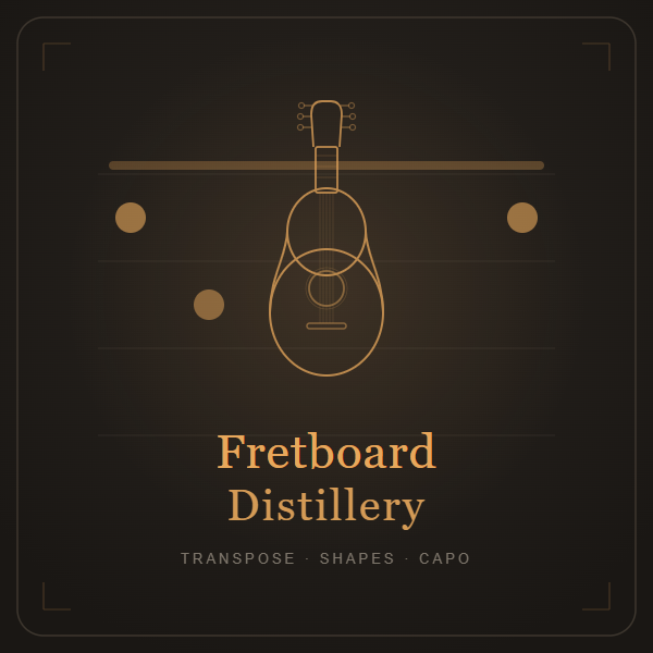 Fretboard Distillery — Guitar Transposer