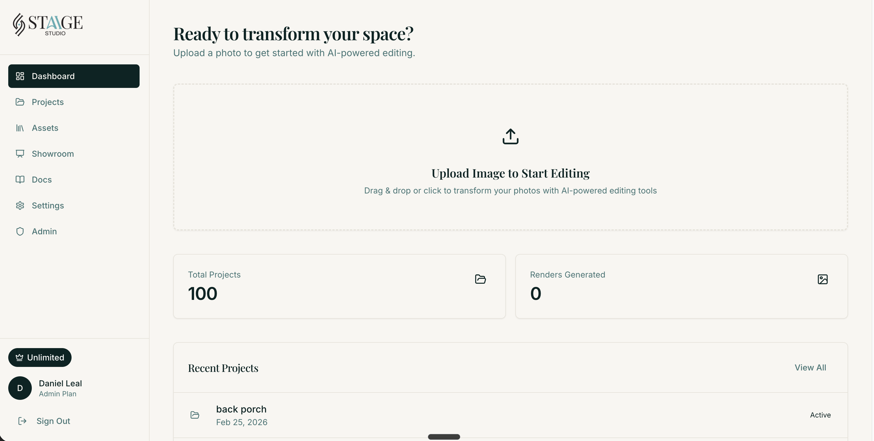 Staige Studio - Screenshot 2 showing product features and functionality