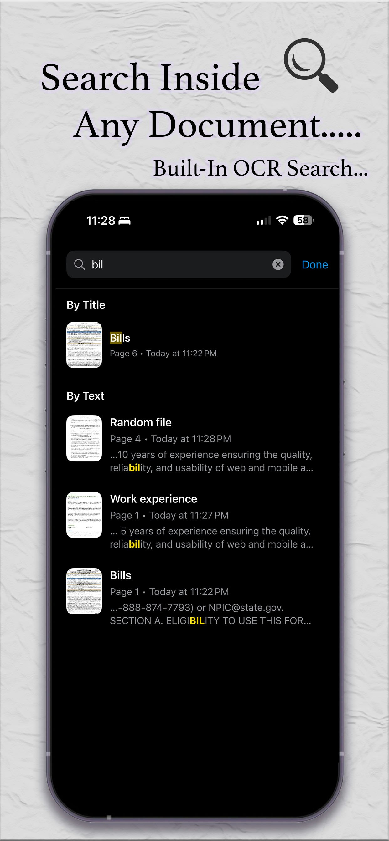 PDF Scanner by CScanner - Screenshot 3 showing product features and functionality