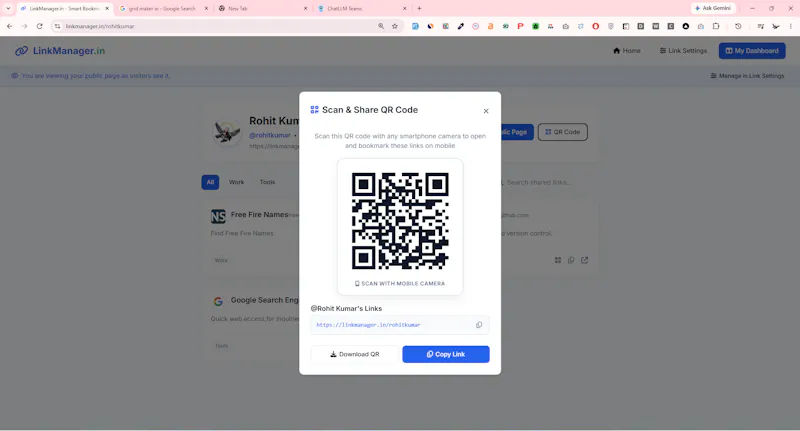 LinkManager.in screenshot 4