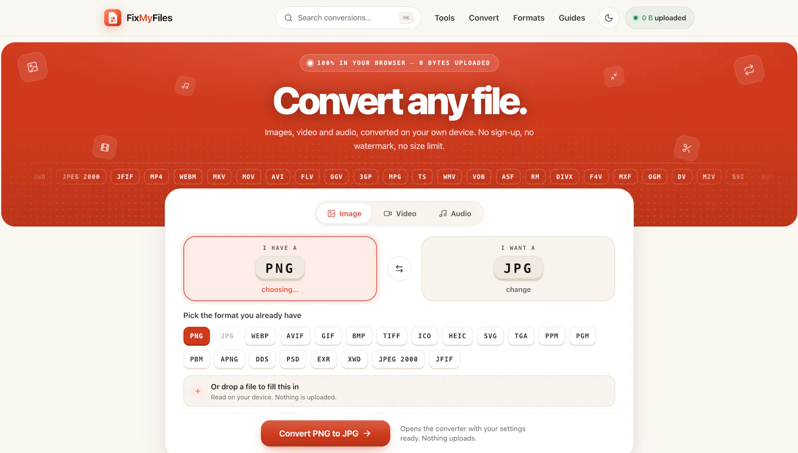 FixMyFiles - Free File Converter screenshot 1