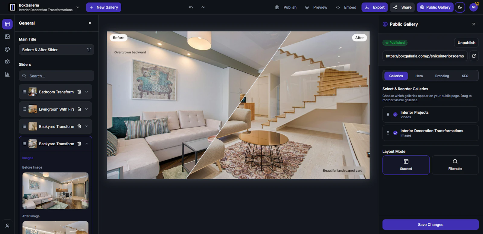 BoxGalleria screenshot 3