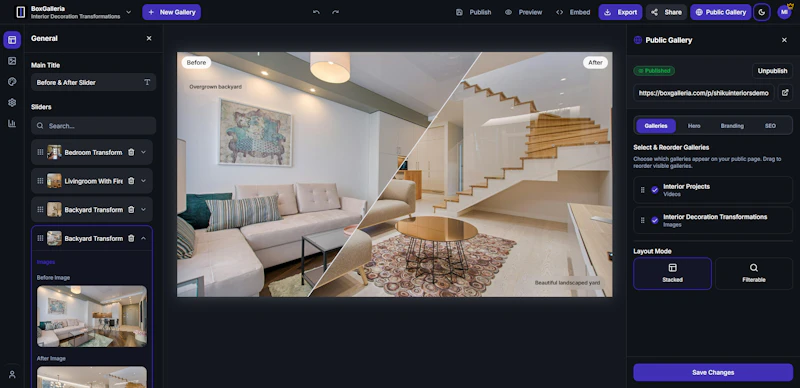 BoxGalleria screenshot 3