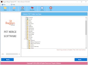 Regain Outlook PST Merger gallery image