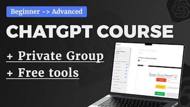 ChatGPT Mastery Course & Group gallery image