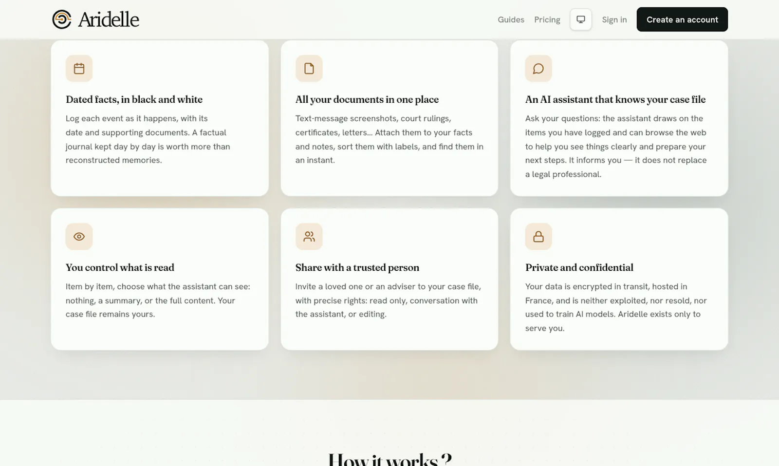 Aridelle screenshot 2