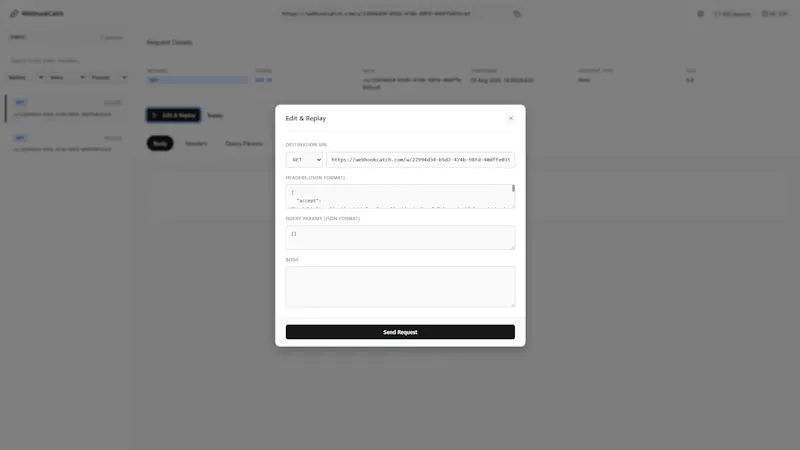 WebhookCatch screenshot 5