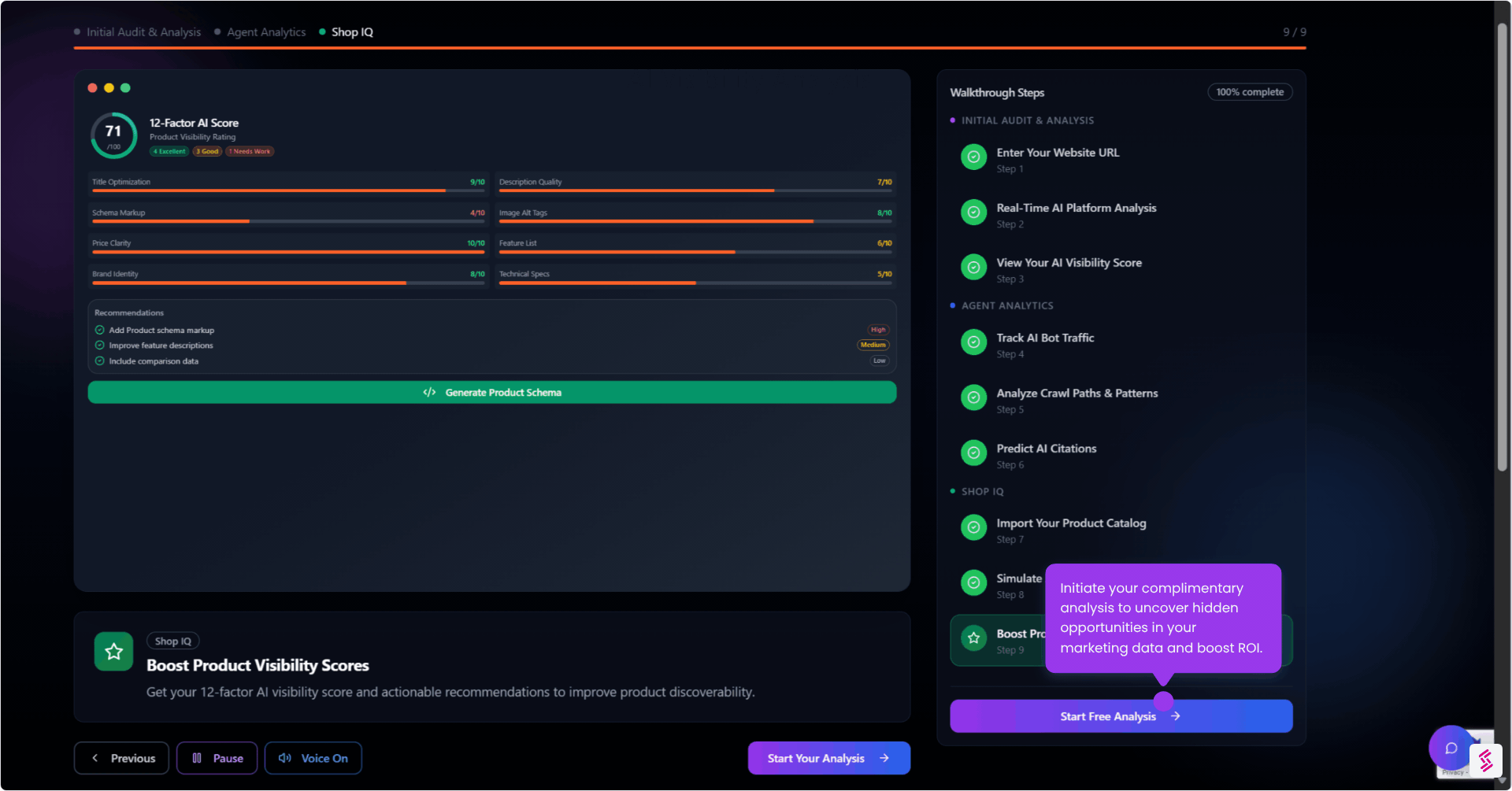 Signal AIO - Screenshot 5 showing product features and functionality