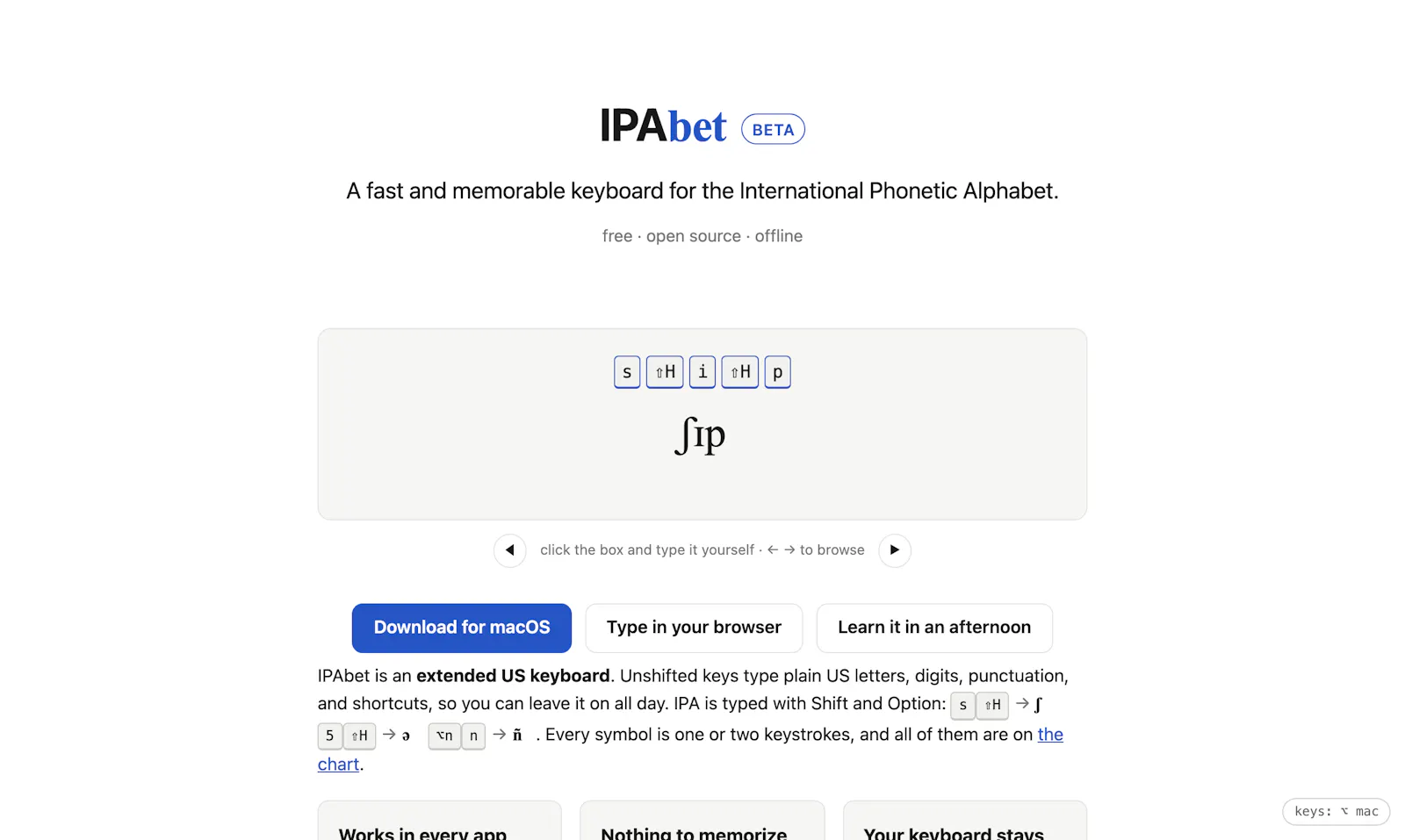 IPAbet screenshot 1