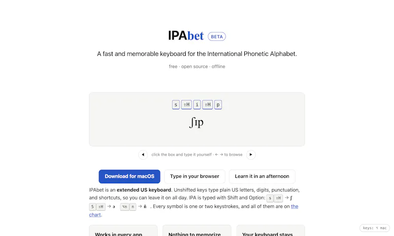 IPAbet screenshot 1