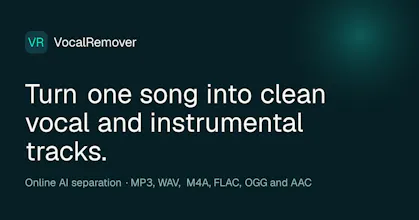 AI Vocal Remover gallery image