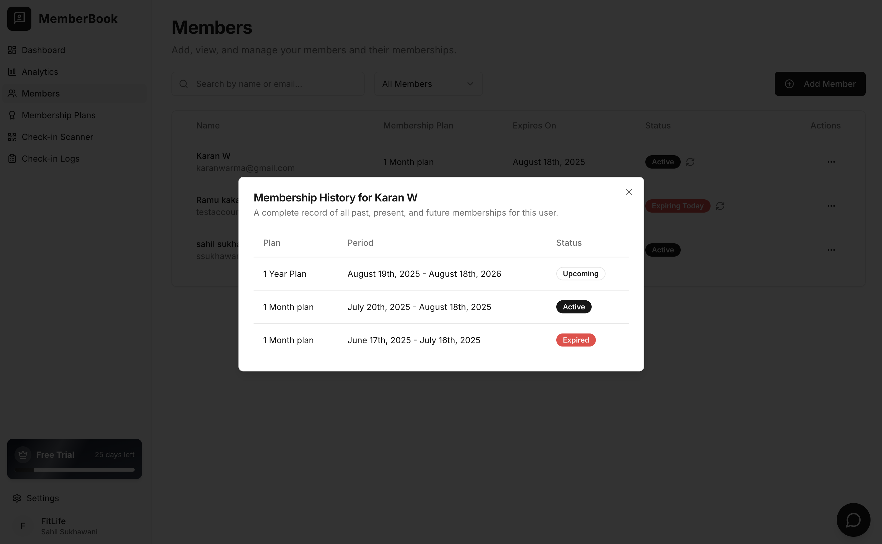 Média Memberbook.io - Gestion d'adhésion sans effort pour les gymnases, les studios et les clubs. 7