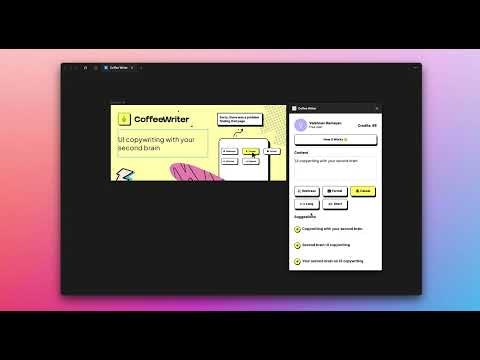 Coffee Writer gallery image