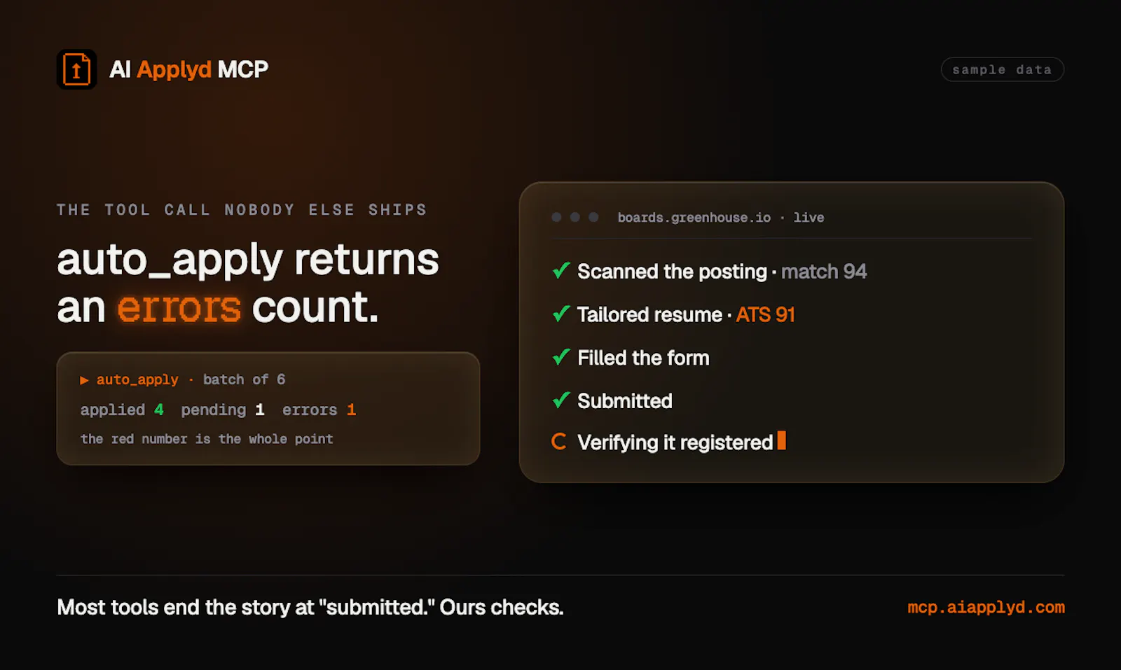 AI Applyd MCP screenshot 2