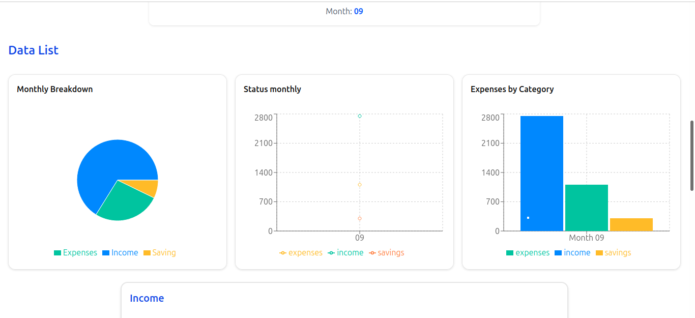 Budget Tracker gallery image
