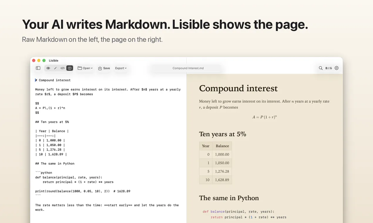 Lisible gallery image