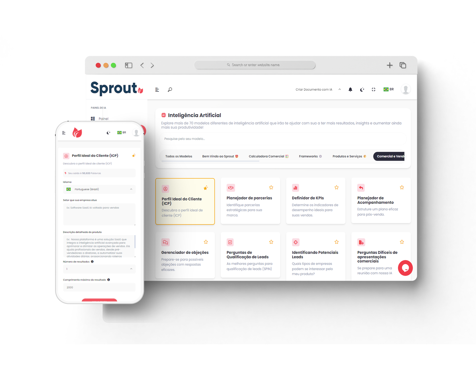 وسائط Sprout AI - فتح المبيعات وإمكانات التسويق مع Sprout التي تعمل بالنيابة 2