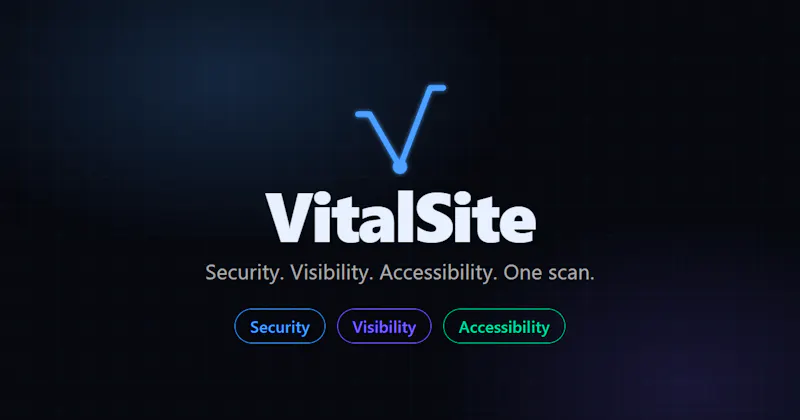 VitalSite screenshot 1