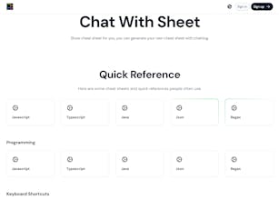 ChatSheet.org gallery image