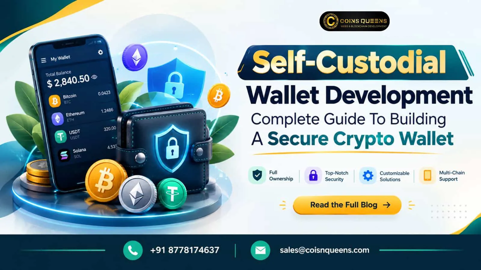 Self-Custodial Crypto Wallet Development gallery image