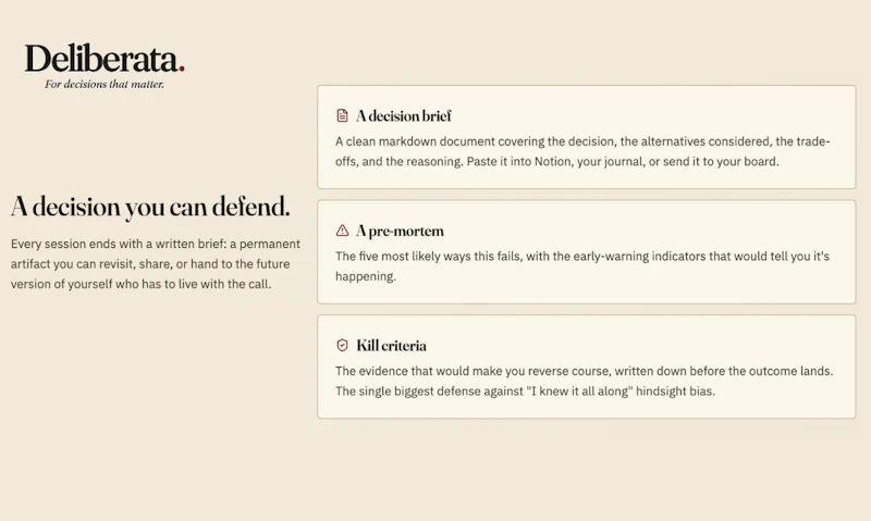 Deliberata screenshot 3
