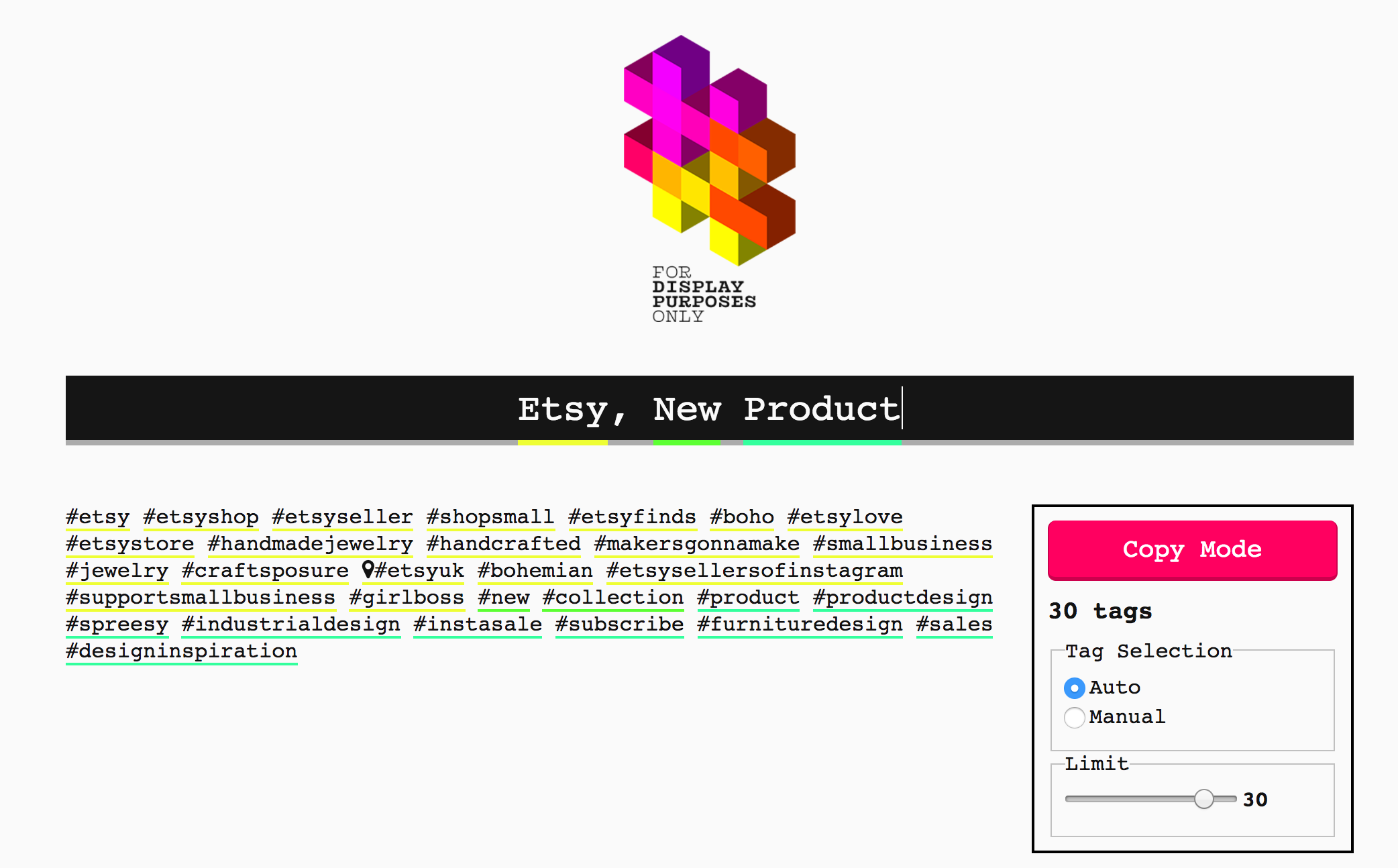 Display Purpose gallery image