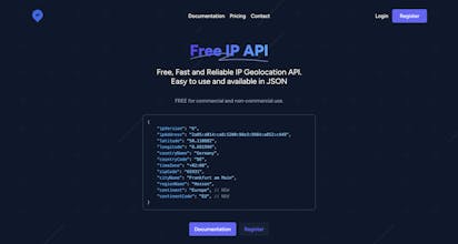 Free IP API gallery image