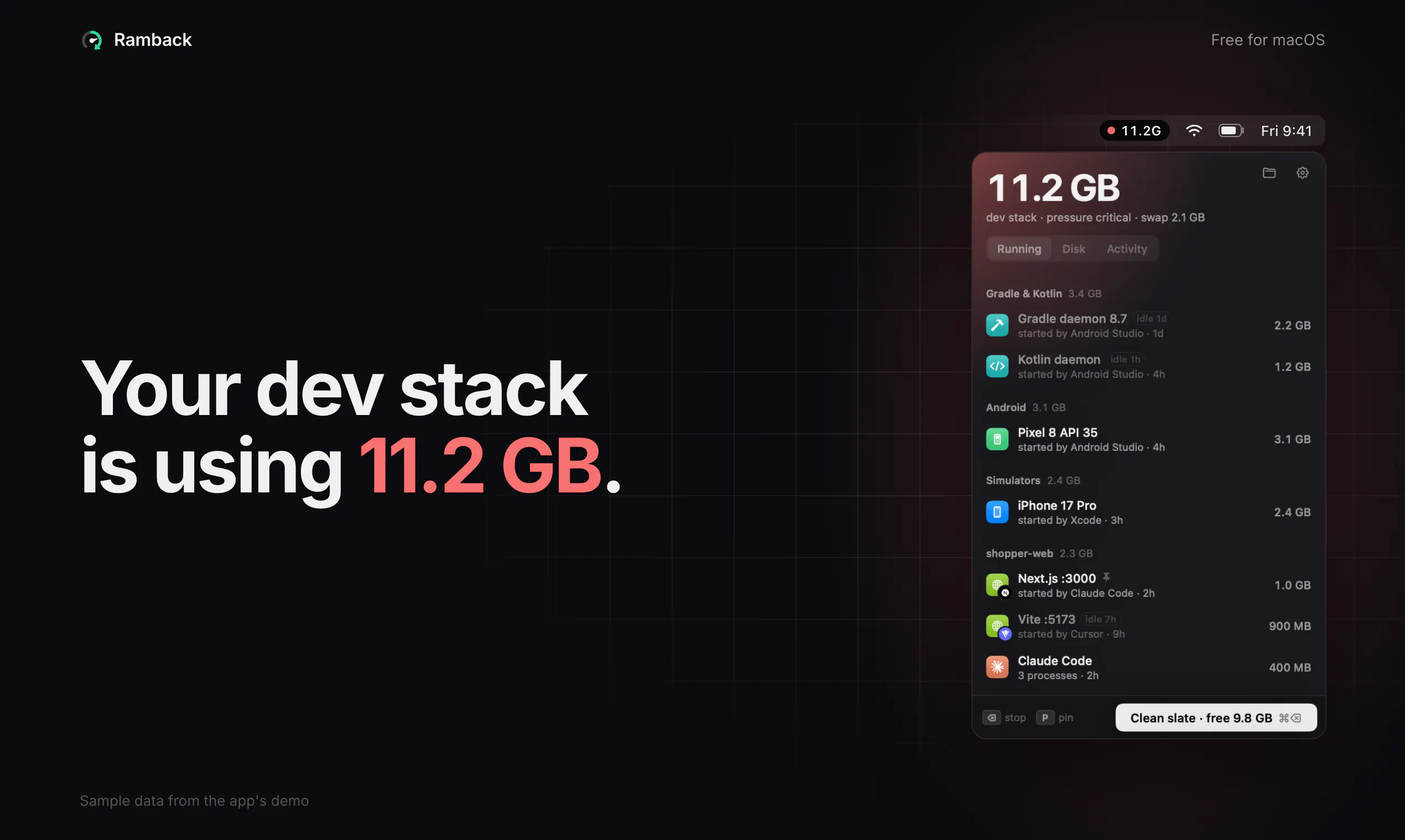 Ramback 截图 1