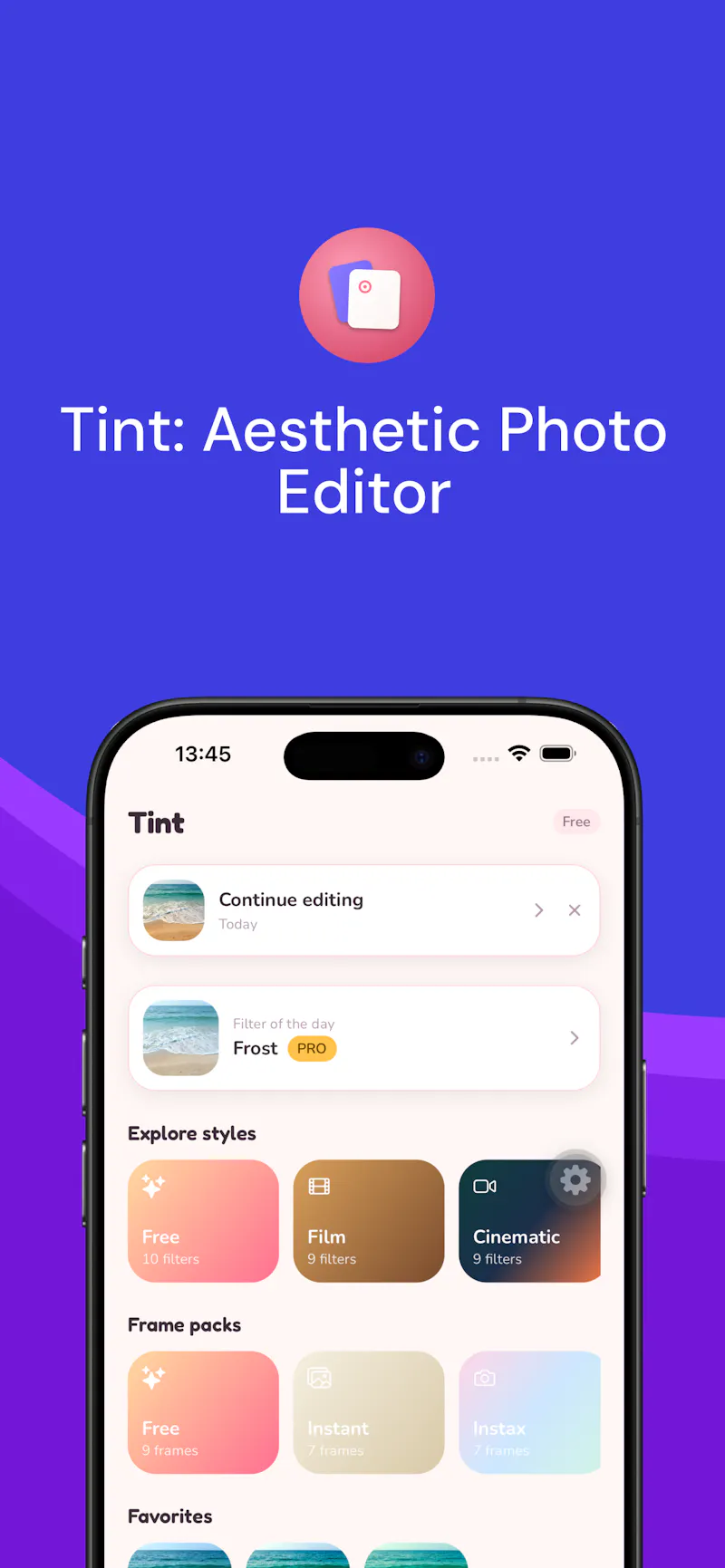 Tint: Aesthetic Photo Editor screenshot 9