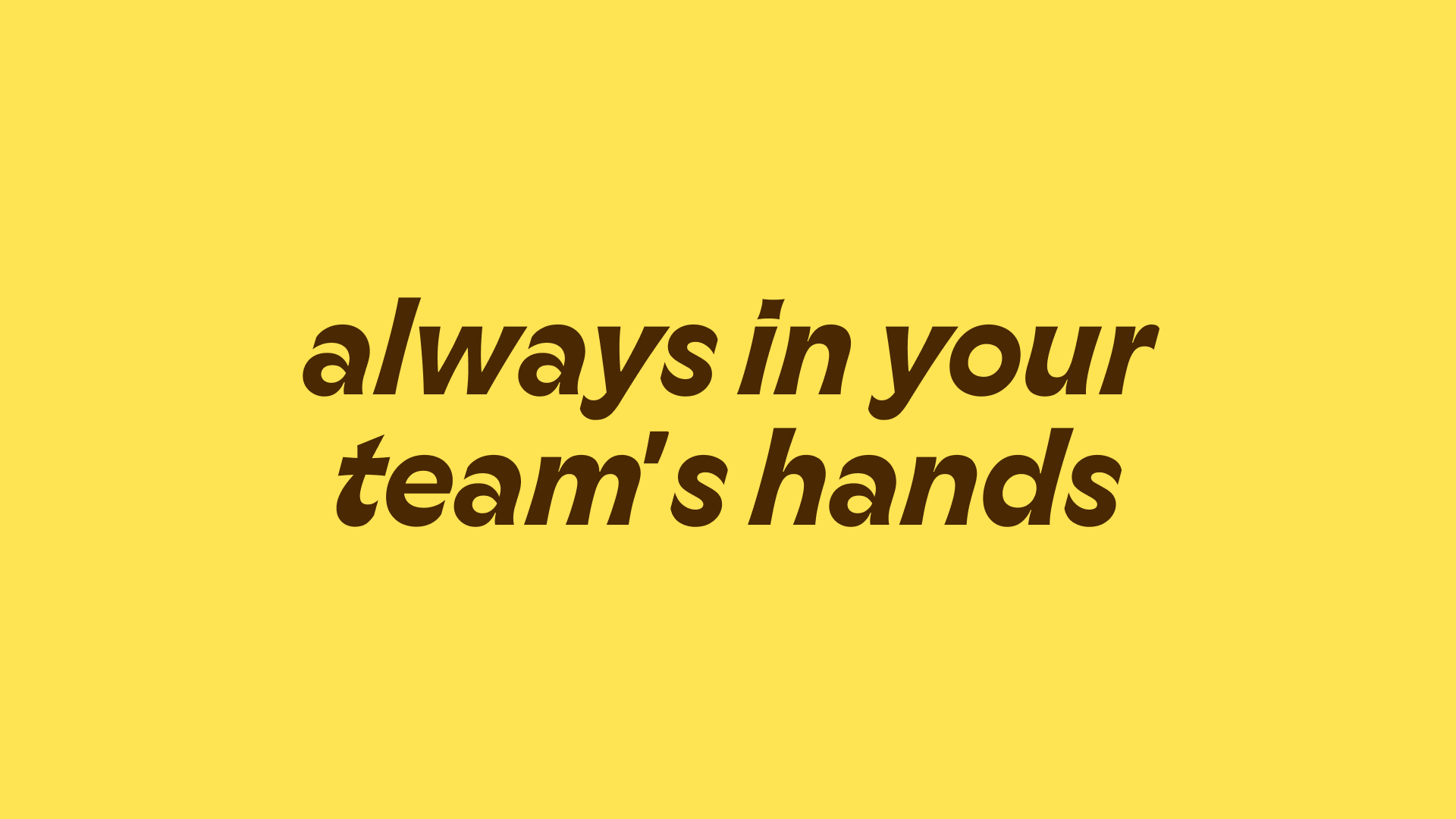 Always - always up-to-date run of show always in your hands media 4