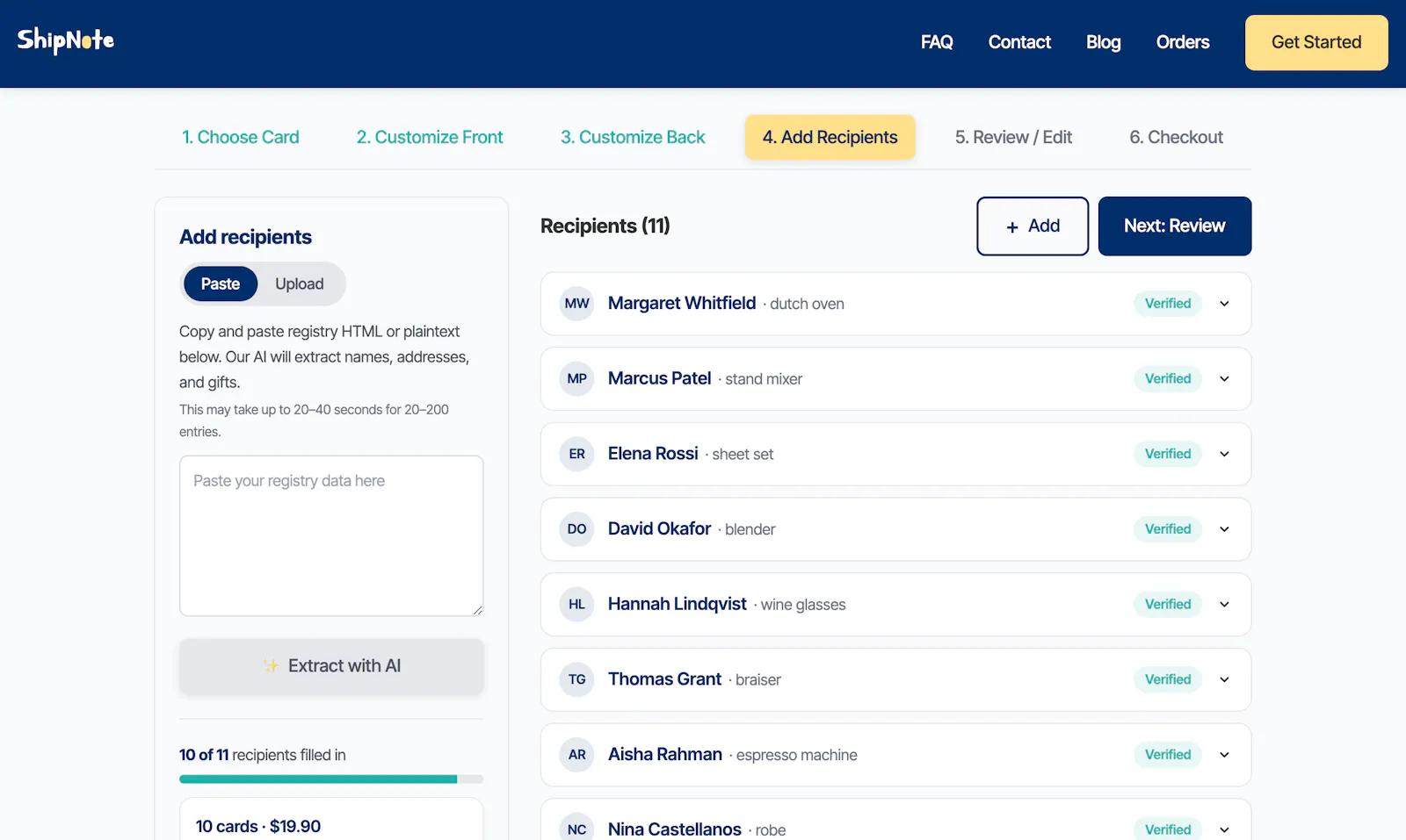 ShipNote screenshot 3