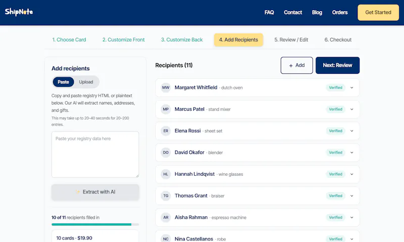 ShipNote screenshot 3