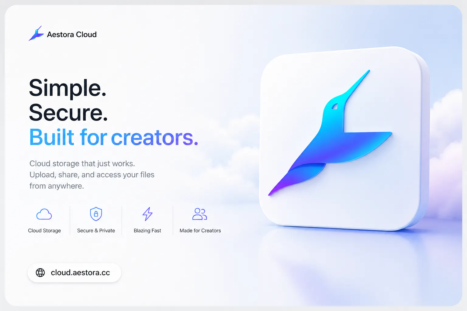 Aestora — Secure Cloud Storage gallery image