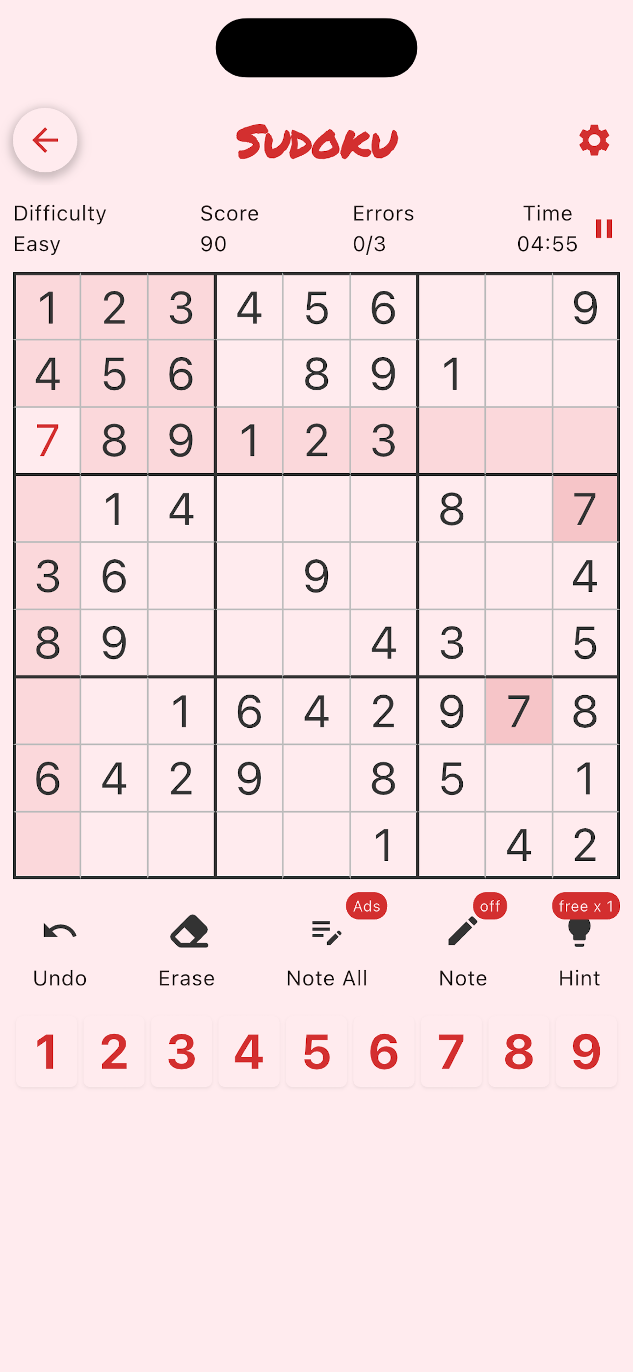 Mídia 8 de Sudoku Simples - Construído para mentes calmas que amam números.