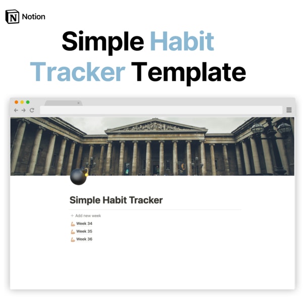 Minimalistische gewoonte tracker media 3