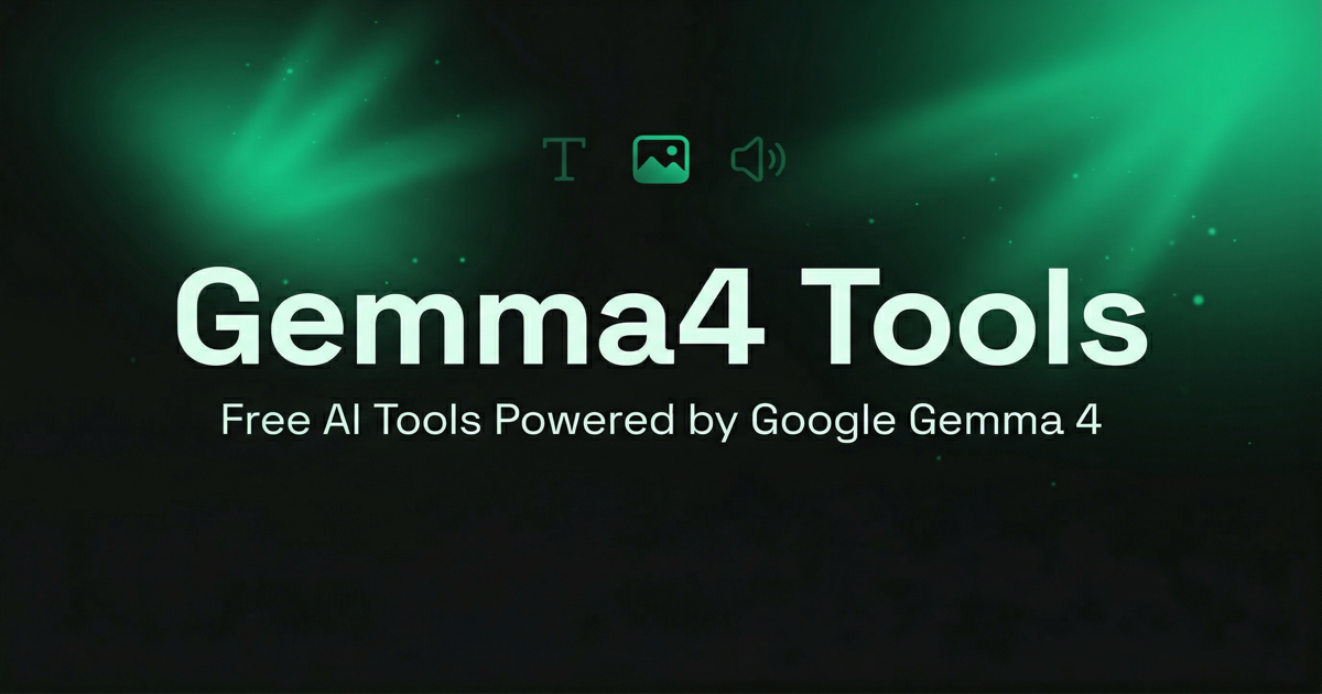 Gemma 4 Tools gallery image