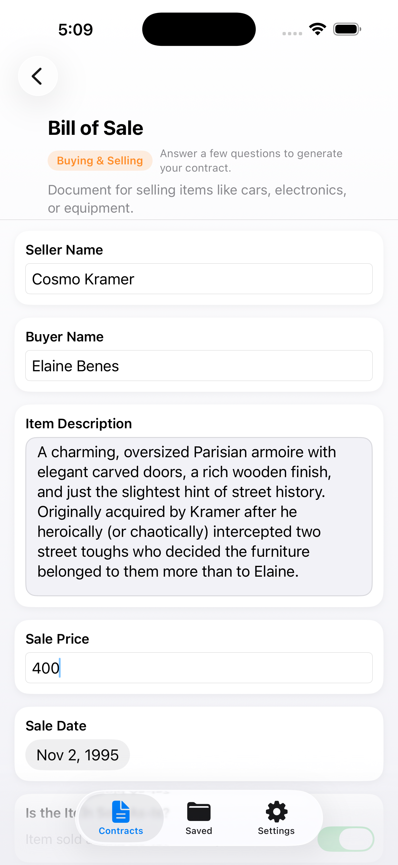 Instant Contracts gallery image