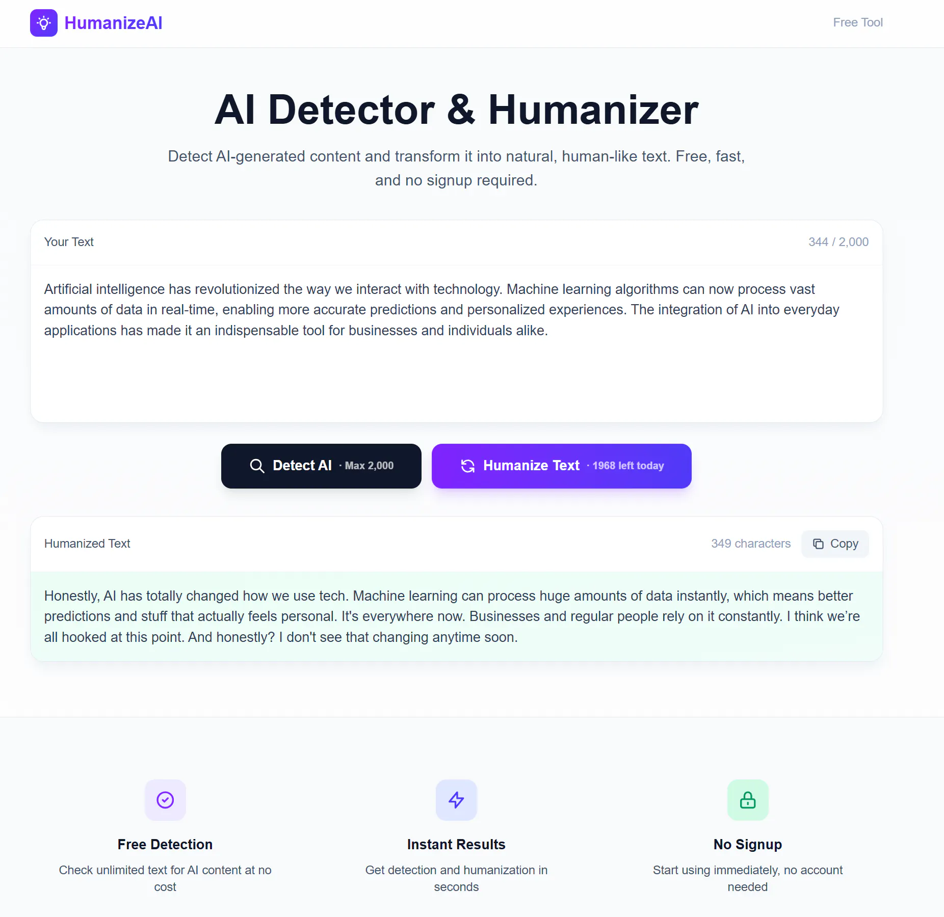 HumanizeAI gallery image