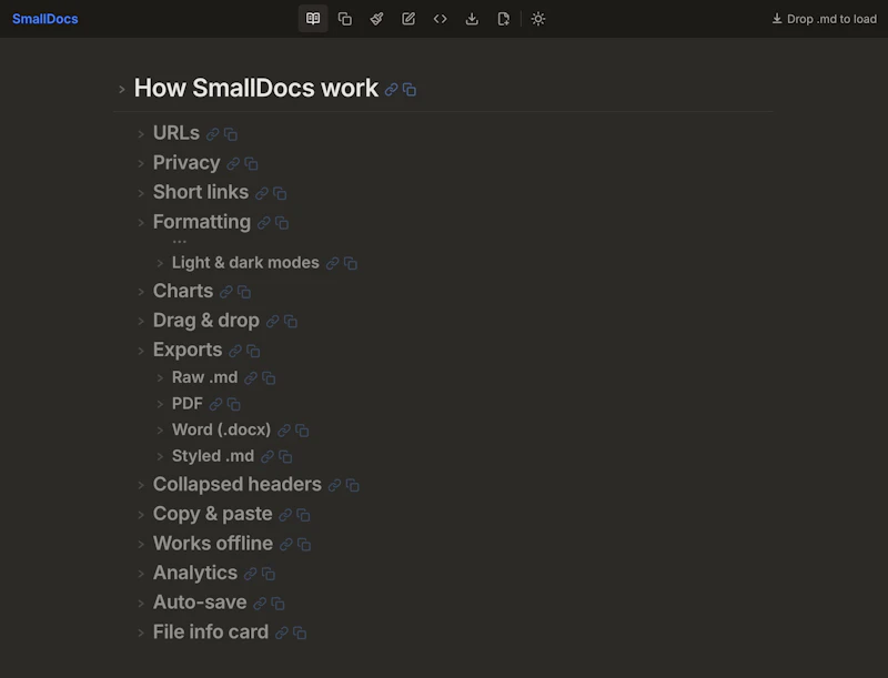 SmallDocs screenshot 3