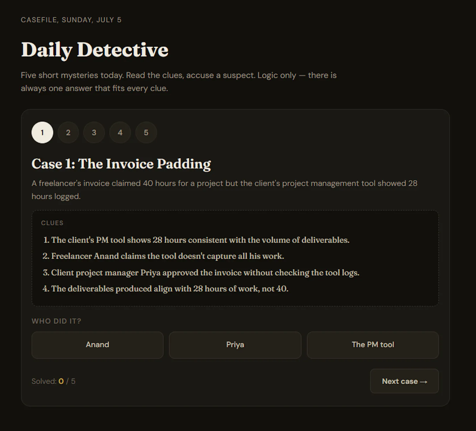 DailyBrainHub screenshot 2